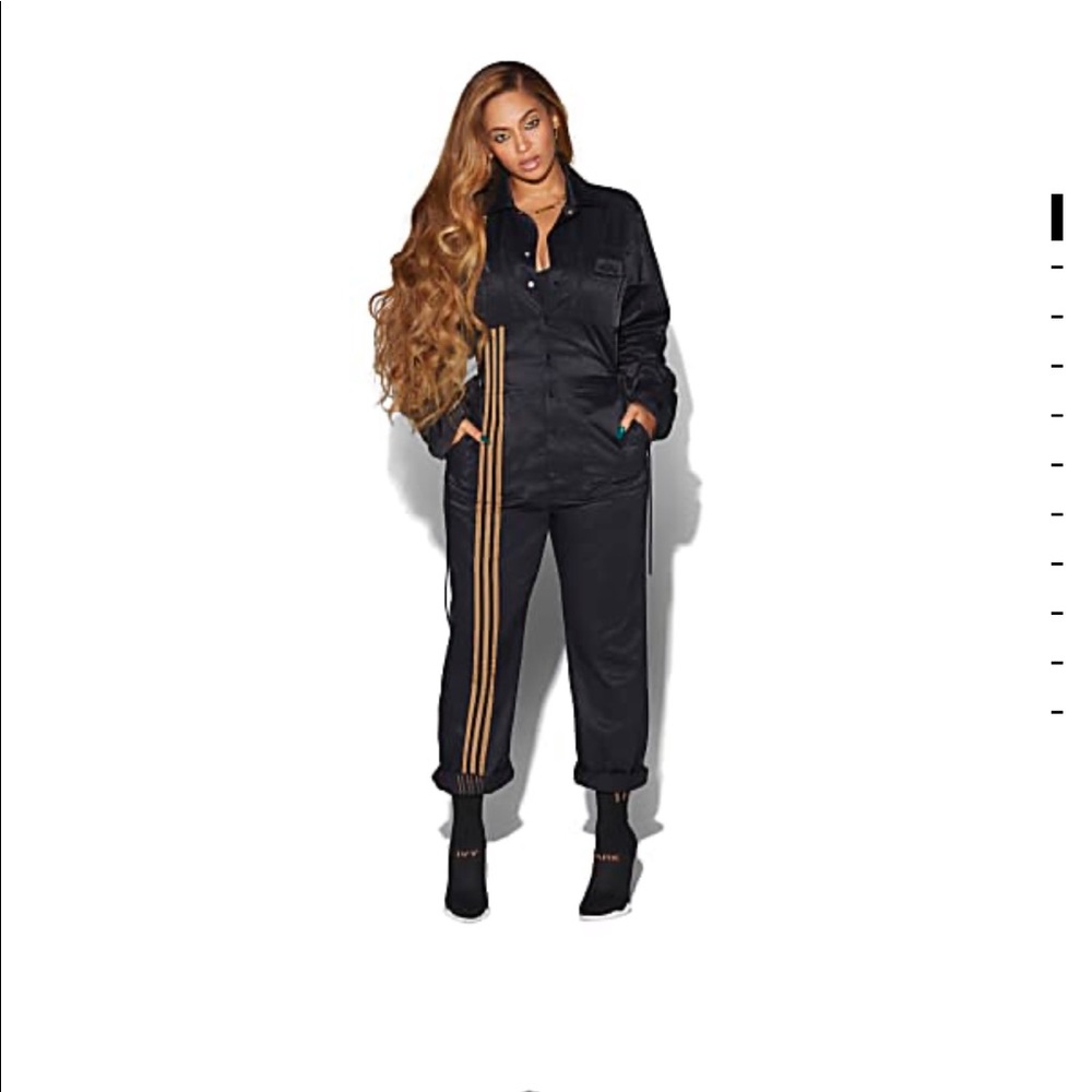 IVY PARK x Adidas black pack utilitarian jumpsuit